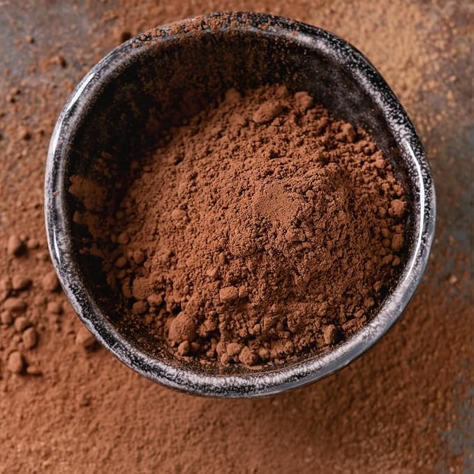 Minimalist Cocoa Powder, Dutch Process for Baking and Beverages, Packaged for Convenience in a Resealable Bag (8 Ounce)