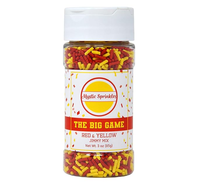 Mystic Sprinkles The Big Game Jimmy Mix 3oz Bottle (Red & Yellow)