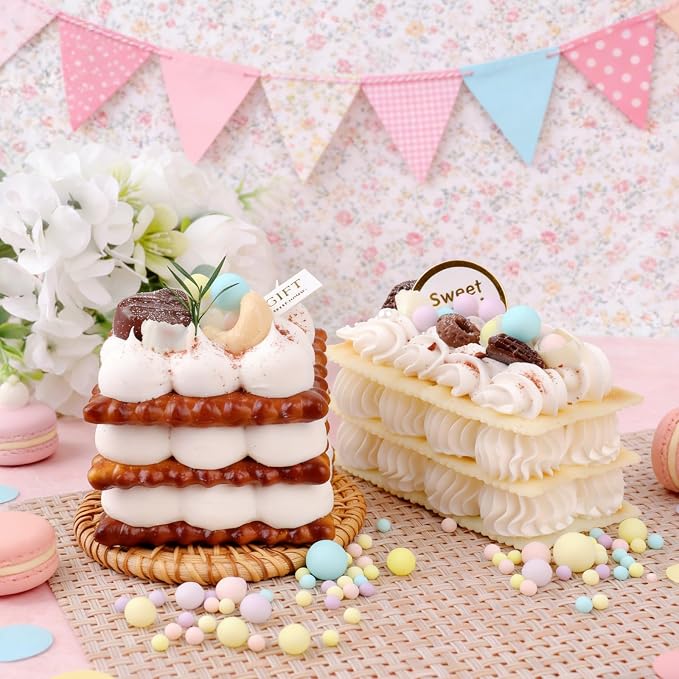 Pastel Pearl Sprinkles for Cake Decorating, 130g/4.6oz Edible Pearl Sprinkles, Baking Cupcakes, Donuts, Macarons Toppings
