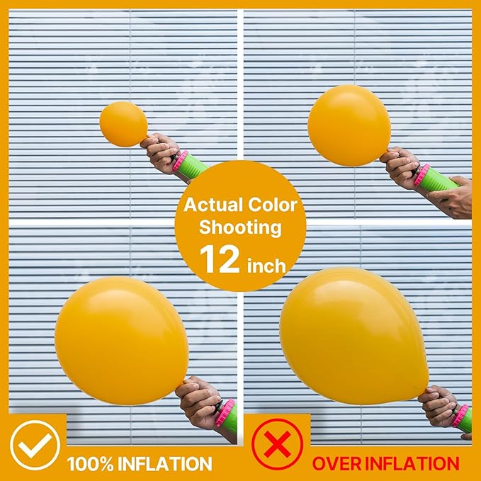 PartyWoo Mustard Yellow Balloons 100pcs 12 Inch Boho Netural Fall Balloons for Birthday Engagement Baby Shower Anniversary Bee Sunflower Little Cutie Thanksgiving Party Decorations Yellow-F57