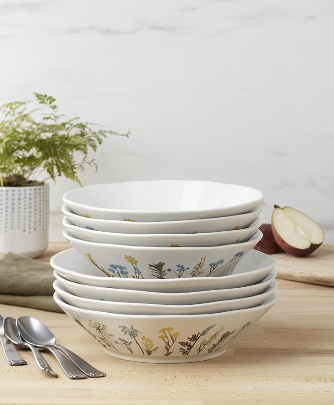 Lenox 898387 Wildflowers Dinner Bowls, Set Of 4