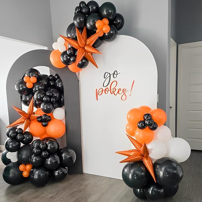 Voircoloria 110pcs Black Balloons 12inch Matte Black Latex Party Balloons for Graduation, Wedding, Birthday, New Year, Baby Shower, Anniversary, Holiday Party Decorations