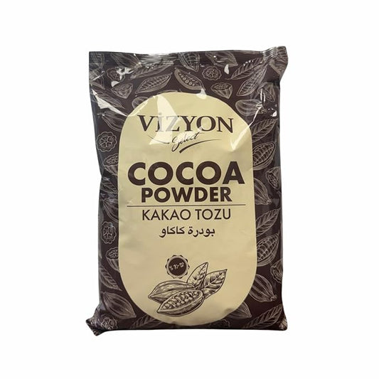 Vizyon Select Cocoa Powder 2.2 lb, Dutch Process Alkalized Unsweetened Baking Cocoa, 10–12% Cocoa Fat Content