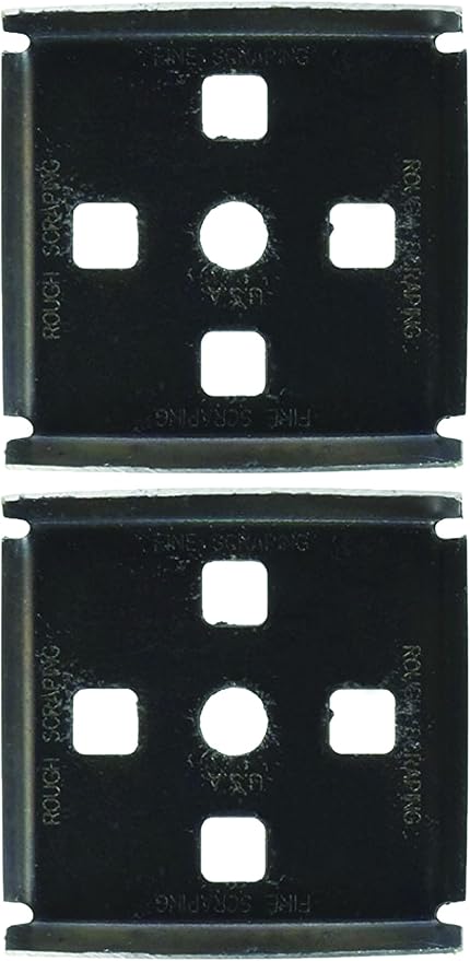 ALLWAY 22B 4-Edge Scraper Blades, 1-1/2", 2 Pack