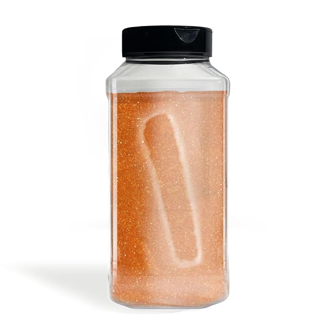 GranAroma Orange Sanding Sugar, Decorative, Cookies & Sweets (1.85 Pound)