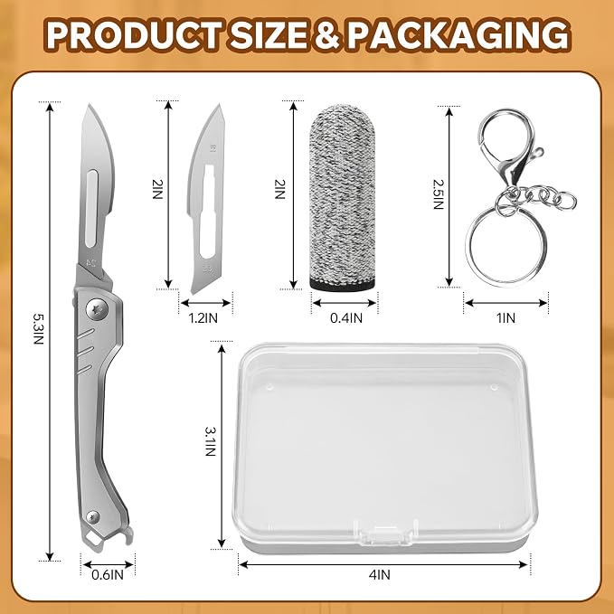 CRUIFU Bread Lame Dough Scoring Tool – Multi-Purpose Scoring Knife, Folding Bread Scorer Tool for Sourdough & Bread Baking with 10 Bread Razor Blades （Grey）