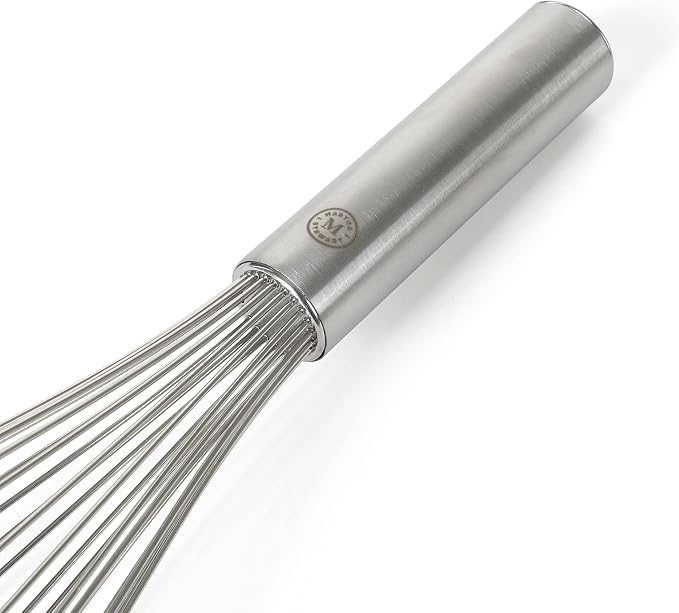 Martha Stewart Richburn 12-Inch Stainless Steel Balloon Whisk – Satin Finish, Durable Kitchen Whisk for Mixing and Whipping