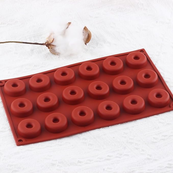 1Pcs Mini Donut Silicone Candy Molds Doughnut Mold For Candy Chocolate