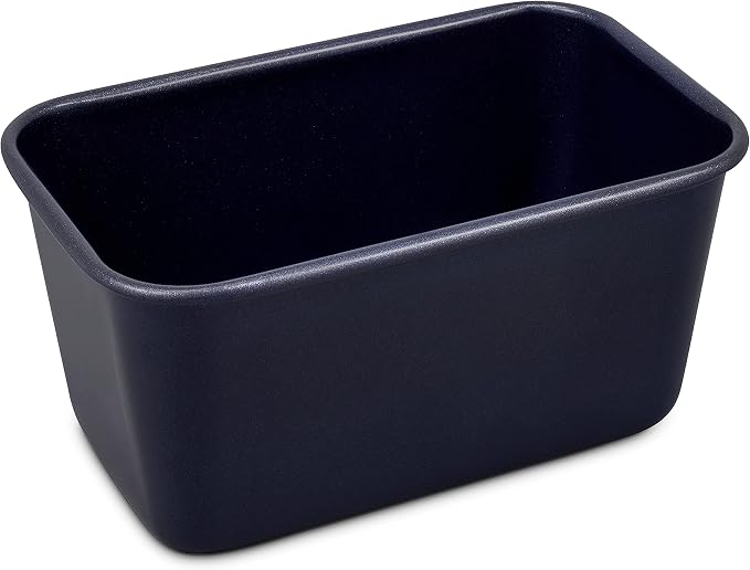 Zyliss E980198 Non-Stick Loaf Tin | 1L/1lb | Carbon Steel | Dark Blue | Bread Tin for Baking/Bakeware | Dishwasher Safe | 5 Year Guarantee