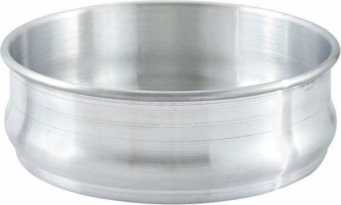 Winco Winware 96-Ounce Stackable Dough Pan, Aluminum