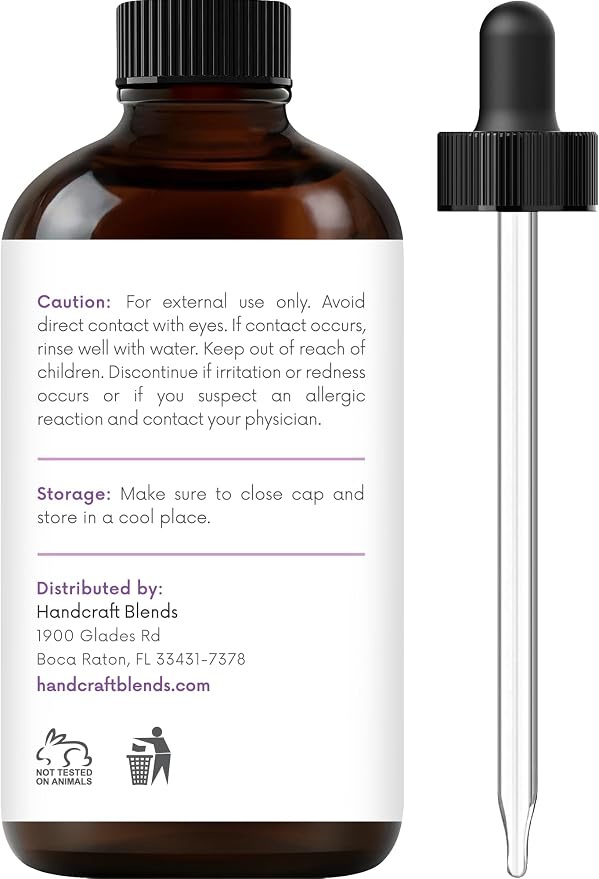 Handcraft Blends Clary Sage Essential Oil – 1 Fl Oz – 100% Pure and Natural – Premium Grade Essential Oil for Diffuser and Aromatherapy, Skin, Massage, Candle and Soap Making Fragrance