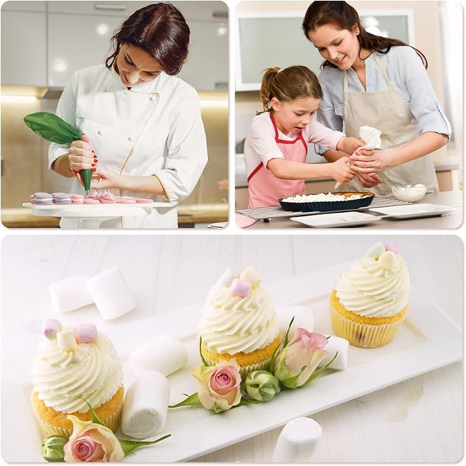 Cake Decorating Kit,Piping Bags and Tips Set,Cake Decorating Supplies,Frosting Piping Kit,Cake Baking Supplies for Beginners (488PCS)