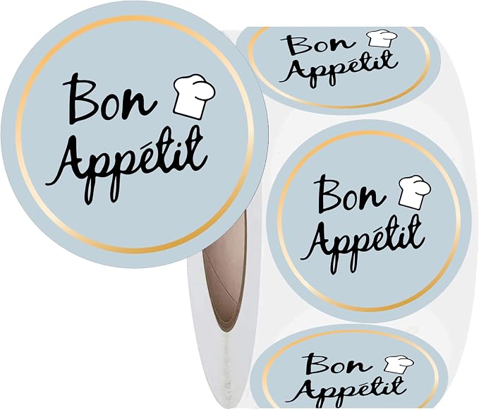 Enjoy Your Food Stickers,Tamper Evident Sealed Labels for Food Service Delivery,2 Inch Sealed for Bakery Restaurant Freshness,500 Pcs Per Roll
