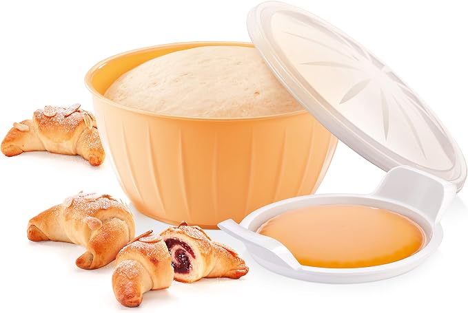 Tescoma Dough-rising bowl with warmer, ø 26 cm, Sourdough Bread Making Tools Kit