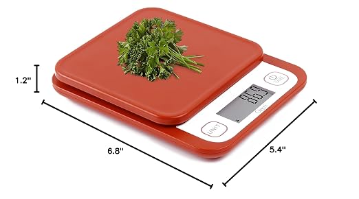 Ozeri Garden and Kitchen Scale II, with 0.1 g (0.005 oz) 420 Variable Graduation Technology