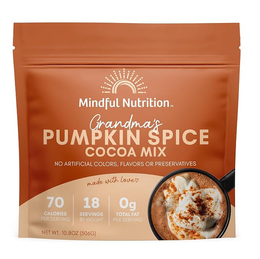 Mindful Nutrition Grandmas Organic Hot Chocolate Mix (Pumpkin Spice Hot Chocolate)