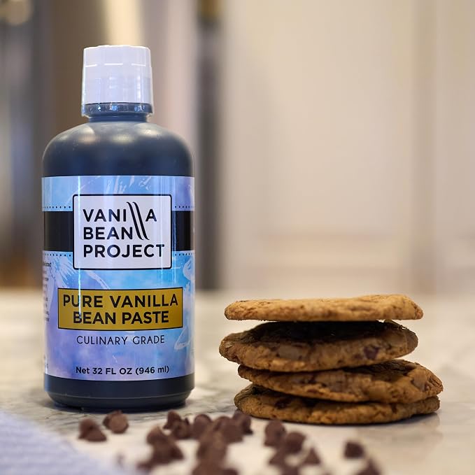 Pure Vanilla Bean Paste | Perfect for Baking and Cooking | Vanilla Bean Project | 4 Ounce