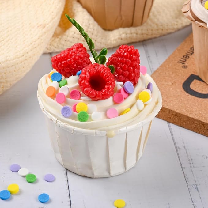Bayep Confetti Sprinkles for Cake Decorating Rainbow Sprinkles for Ice Cream, Cookies, Baking, Cupcake Topper Colorful Sprinkles Perfect for Birthday Party Christmas Holiday Supplies 3.52 Ounce