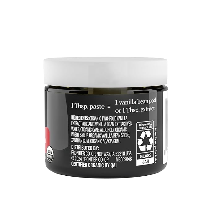 Simply Organic Vanilla Bean Paste, Organic, 2 Fluid Ounce