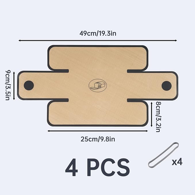 NiHome 4-Pack Silicone Bread Loaf Pan Liners, Reusable and Nonstick Silicone Bread Sling, Fit for 9x5, 9.5x5, and 10x5 Inch Loaf Pans, Dishwasher Safe, Easy to Clean (Brown)