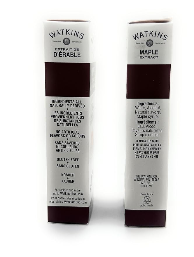 Watkins Baking Extracts - 2 pack (Maple 2oz)