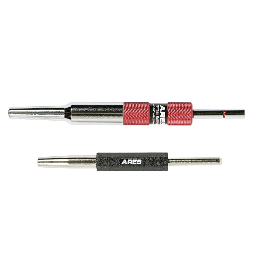 ARES 10117 2-Piece Trim Nail Punch Set 6-Inch and 7.5-Inch Punches Drive Nails Up to 1-1/4-Inch (31.2mm)