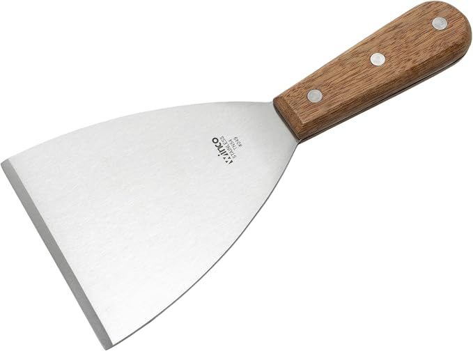 Winco Blade Scraper, 4.5-Inch by 4-Inch,Stainless Steel, Brown,Medium