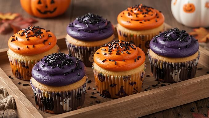 NCS Black Jimmies Edible Sprinkles – Cupcake, Cake & Cookie Decorations, 7 oz
