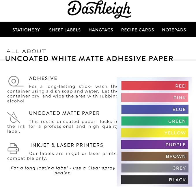 Dog Bone Stickers and Labels, 2.4 x 1.1 Inches, 105 Printable Bone Shaped White Sticker Labels for Dog Treat Packaging, Small Self-Adhesive Label Sheets, Pet Bakery (Uncoated White, 105 Labels)