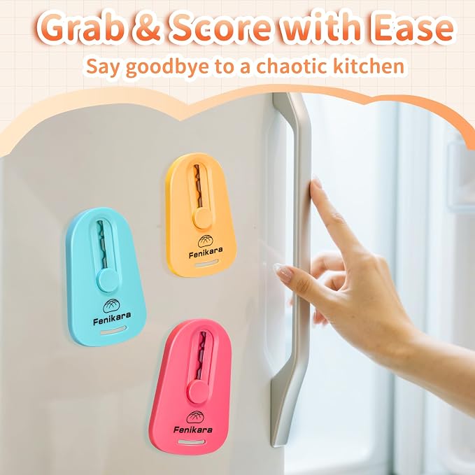 3PCS Upgraded Magnetic Sourdough Scoring Tool & Versatile Bread Scoring Tool- Professional Bread Lame for Sourdough Bread baking & Bread Making Tools - Scoring Patterns booklet & Razor Blades