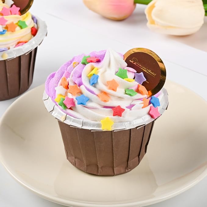Bayep Rainbow Sprinkles for Cake Decorating Star Bulk Sprinkles for Ice Cream, Cookies, Baking, Cupcake Topper Colorful Sprinkles Perfect for Birthday Party Christmas Holiday Supplies 3.52 Ounce