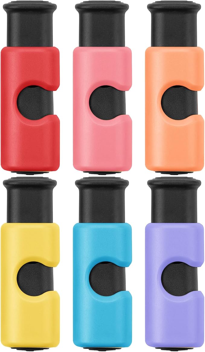 Mr. Pen- Squeeze and Lock Bread Bag Clips, 2.4 Inch, 8 Pack | Multicolor Squeeze Lock Clips, Reusable Bag Closures for Bread, Snacks, Coffee, Food Storage, Fits Thick and Thin Bags