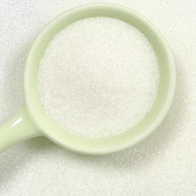 Edible White Sanding Sugar Sprinkles 142g/ 5.01oz Sprinkles for Cake Decorating Candy Baking Decorations Ice Cream Toppings and Cookie Decorating for Wedding Parties Valentines Halloween Christmas