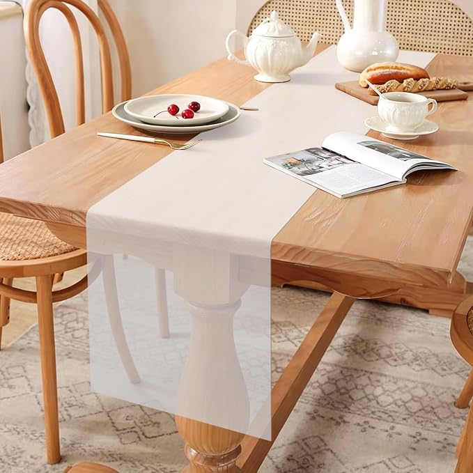 Large Silicone Mats for Kitchen Counter,12"x72" Cuttable Silicone Roll for Silicone Heat Resistant Mat Silicone Placemat Table Runner,New Skin-Friendly Material Countertop Protector,Translucent