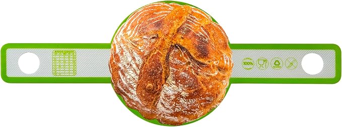 Fox Run Bread Sling Non-Stick Silicone For 4 or 5 Quart Dutch Ovens, Includes Measurements and Conversion Chart