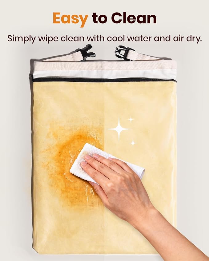 2 Pack XLarge Beeswax Bread Bags for Homemade Bread,16.75 x 13 Inch Reusable Sourdough Beeswax Bread Bags, Natural Cotton Bread Keeper to Lock in Freshness & Moisture–Eco-Friendly(Minimalist)
