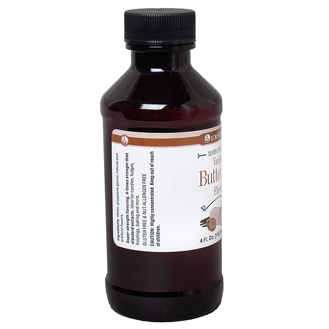 LorAnn Vanilla Butternut SS Flavor, 4 ounce bottle