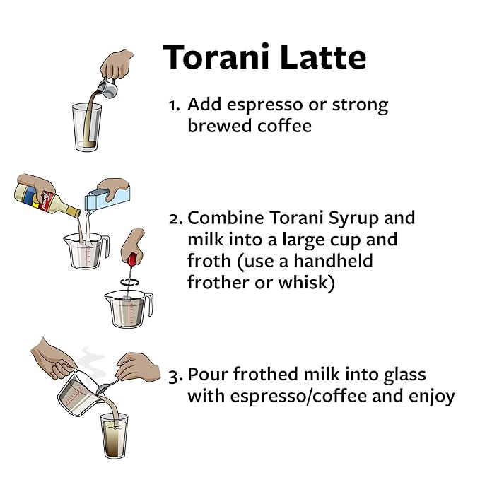 Torani Syrup, French Vanilla, 25.4 Ounces (Pack of 4)