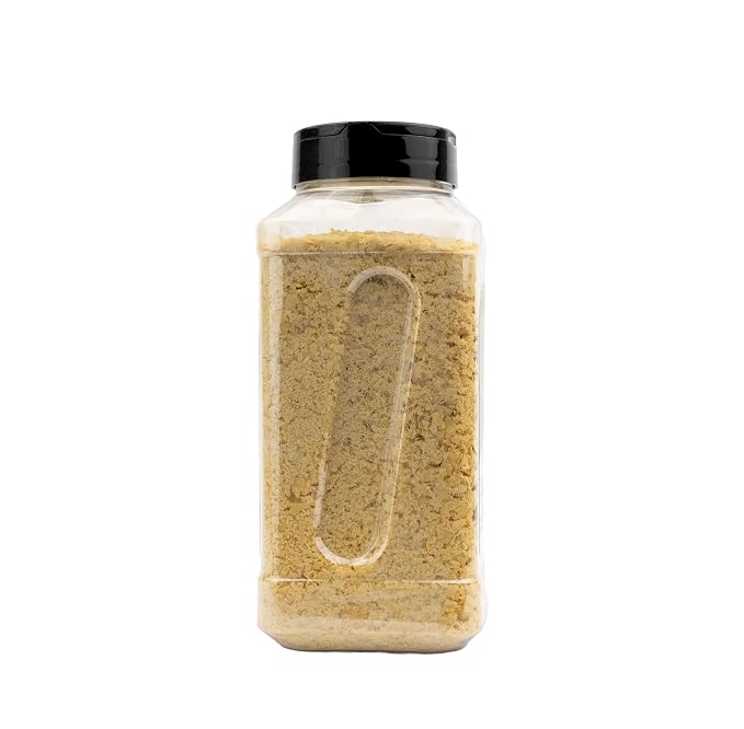 GranAroma Nutritional Yeast, Perfect for Popcorn, Pasta, Salads & Vegan Cheese (10 Ounce)