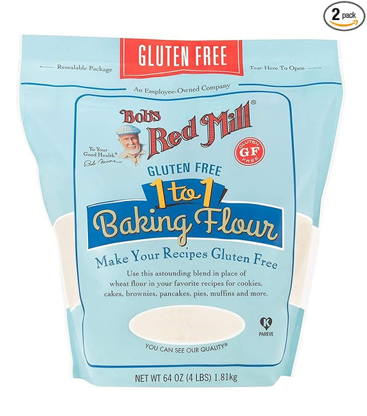 Bob's Red Mill, 1 To 1 Baking Flour (Pack of 2)