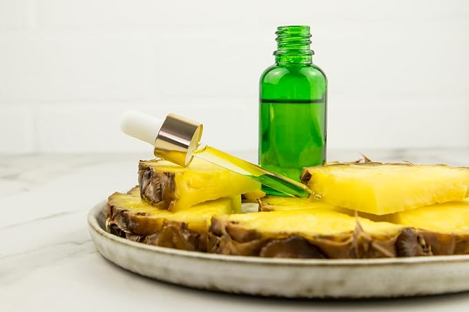 Pure Pineapple Extract for Baking and Flavoring - Premium Quality Natural Flavors for Baked Goods, Desserts, & Cooking - 32 FL OZ