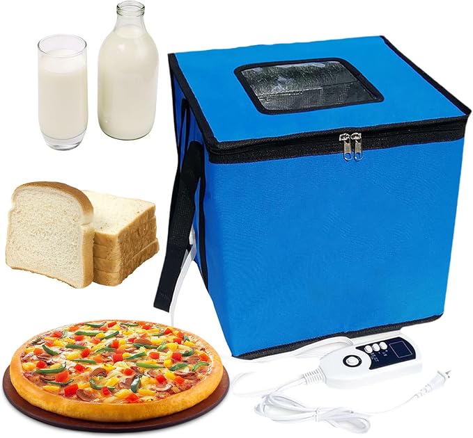 Bread Proofing Box, Dough Proofer With Temperature Control, Bread Pizza Sourdough Proofing Basket, Portable Design, For Making Bread, Yogurt, Natto, Pizza, Foldable For Storage,S