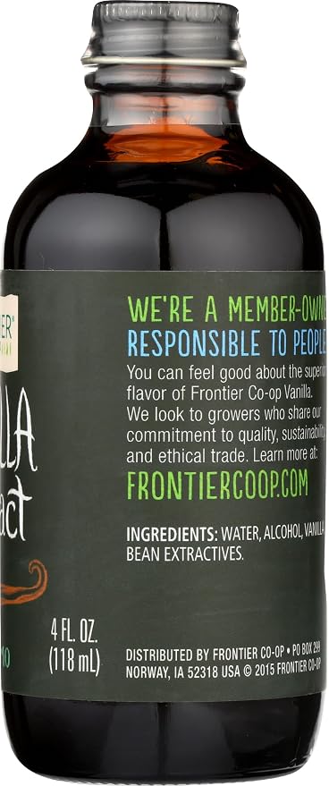 Frontier All-Natural Vanilla Extract, 4 Ounce