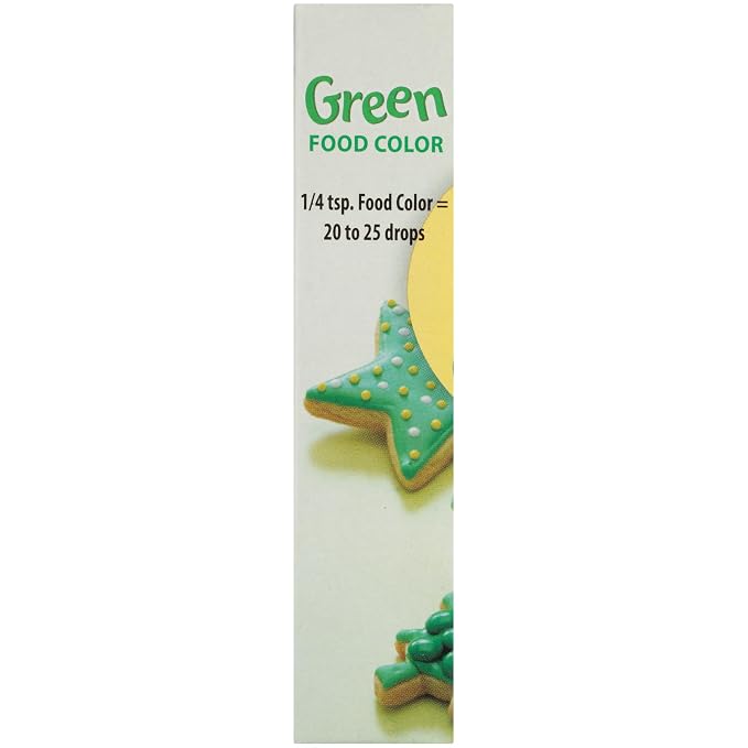 McCormick Green Food Color, 1 fl oz (Pack of 6)
