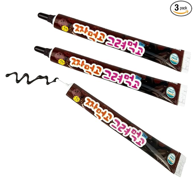 Chocolate Icing Tube Decorating Pen Tool 23g(0.81oz) x Pack of 3, food writing pen for cake, donut, cookie, bread, pancake, cupcake