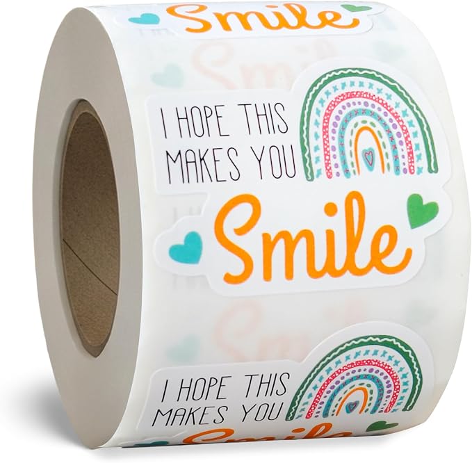 500Pcs Thank You Stickers for Small Business Online Retailers Small Shop Mail Envelopes Baking, Sealing Packaging Gift Wrap Stickers