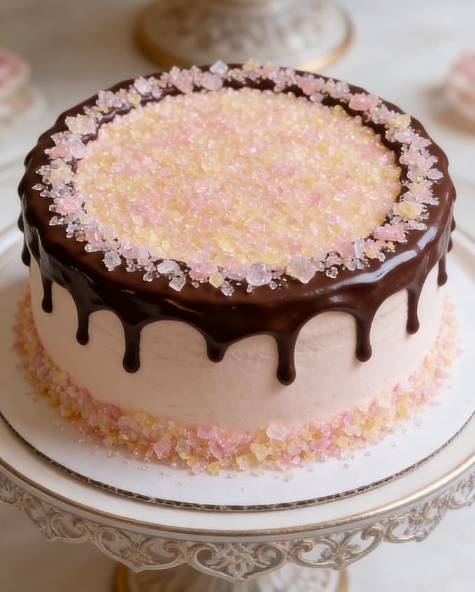 HeDeon&Rles Edible Yellow Pink White Sanding Sugar Crystals for Baking 120g/4.23oz Sparkling Sugar Crystals for Baking Cake Cupcake Icing Top Birthday Wedding Easter Halloween Christmas Supplies