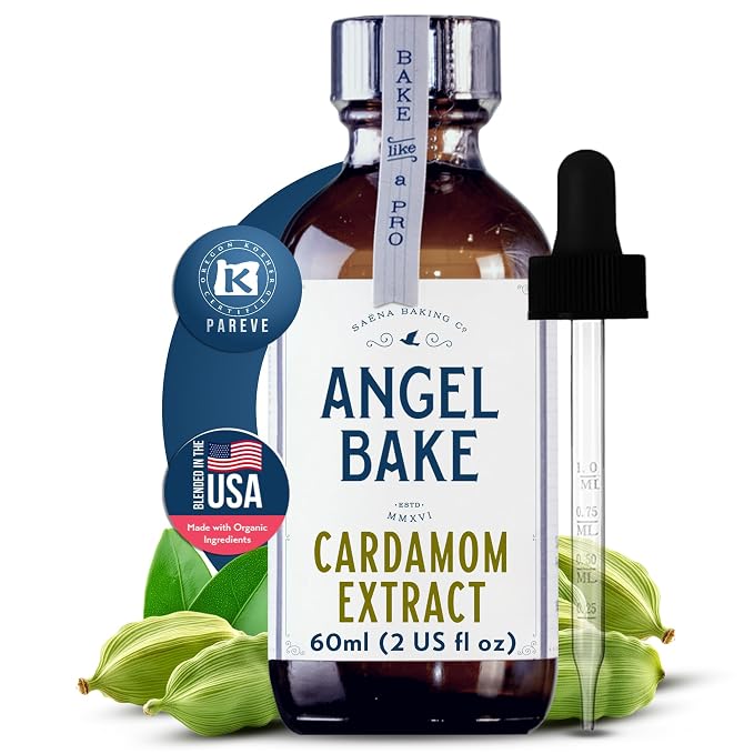 Angel Bake Pure Cardamom Extract, 2 oz