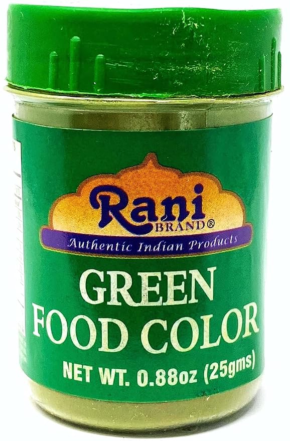 Rani Green Food Color Indian 25gm (0.88oz) ~ Vegan