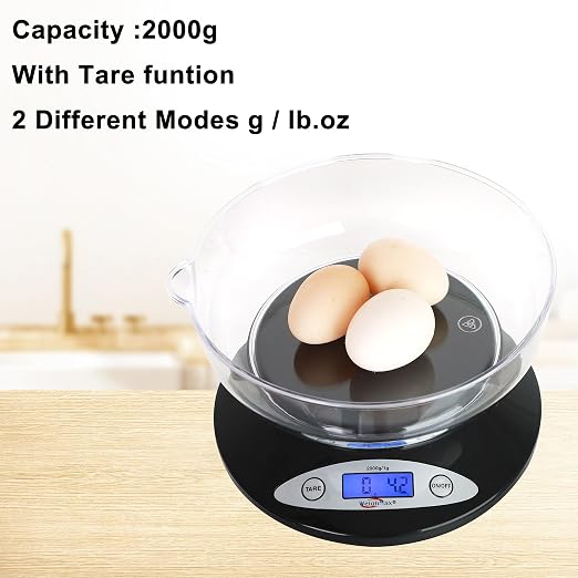 Weighmax Electronic Kitchen Scale - Weighmax 2810-2KG black